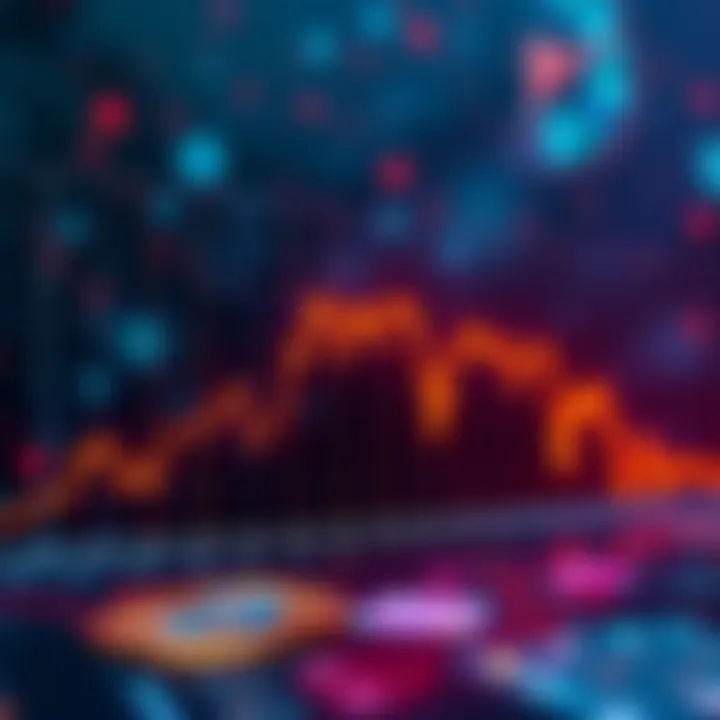 Graph showing Bitcoin price trends with a downward slope post-halving since 2014