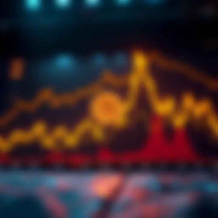 A graphic showing Bitcoin's price chart with a sharp upward spike, indicating a $3,000 increase in minutes.