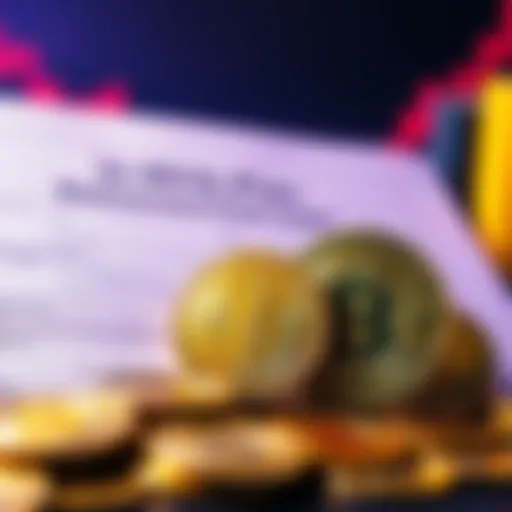 A visual representation of Bitcoin coins alongside a 401(k) retirement plan document, symbolizing new investment opportunities.