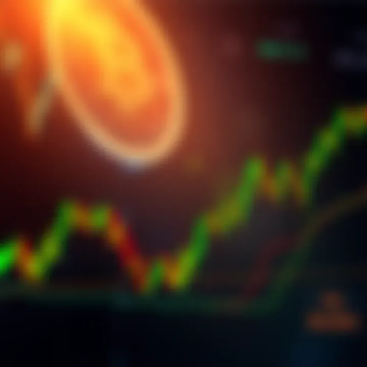 A price chart showing a downward trend in Bitcoin, indicating potential challenges ahead at $60,000.