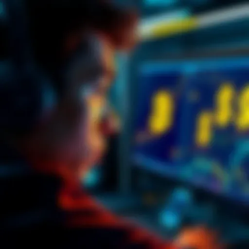 Beginner seeking Bitcoin cash out advice A person looking at a computer screen displaying Bitcoin and dollar signs, showing curiosity and concern