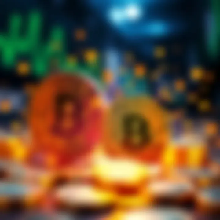 A visual representation showing Bitcoin symbols merging with digital currency icons, symbolizing the connection between Bitcoin and Central Bank Digital Currencies.