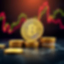 A stack of Bitcoin coins representing wealth accumulation through long-term investment.
