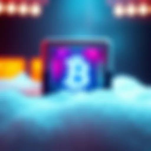 A cold storage device with a Bitcoin logo, representing cryptocurrency security without airgapping.