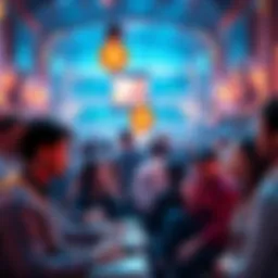 People engaged in a lively discussion about Bitcoin, sharing insights and asking questions on a digital platform.