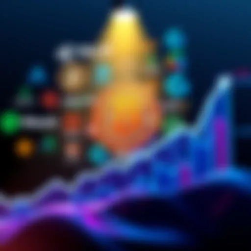 Bitcoin Companies Spotlight A collage of various Bitcoin company logos and a graph showing growth trends in the crypto industry