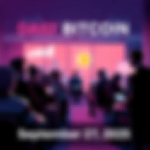 People discussing Bitcoin in a forum setting