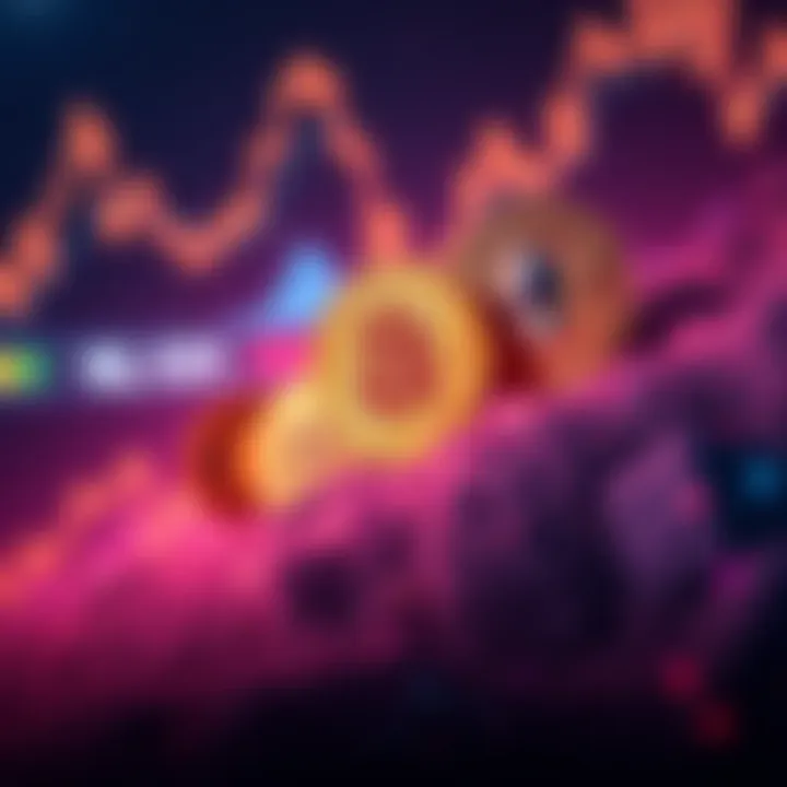 Graph showing Bitcoin and Ethereum prices increasing while Pulsechain price remains flat