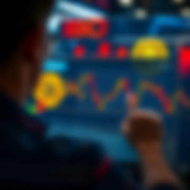 A person exploring a digital Bitcoin exchange platform showing no fees on the screen