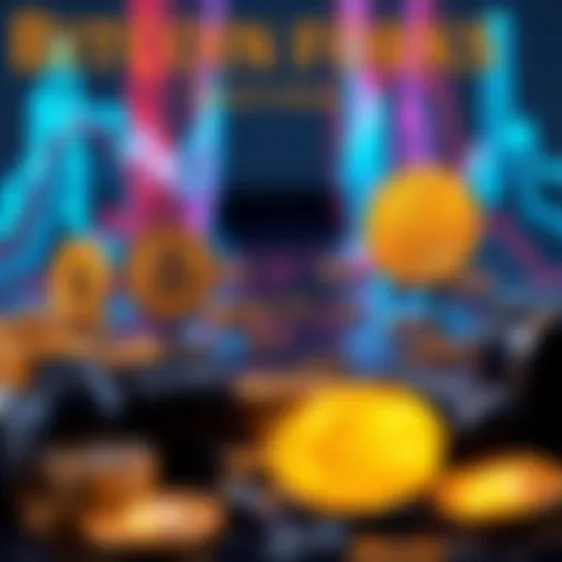 A visual representation showing various Bitcoin forks, symbolizing their differences and significance in the cryptocurrency market.