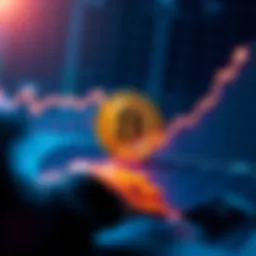 Graph showing Bitcoin price predictions with an upward trend and a milestone of $100K highlighted