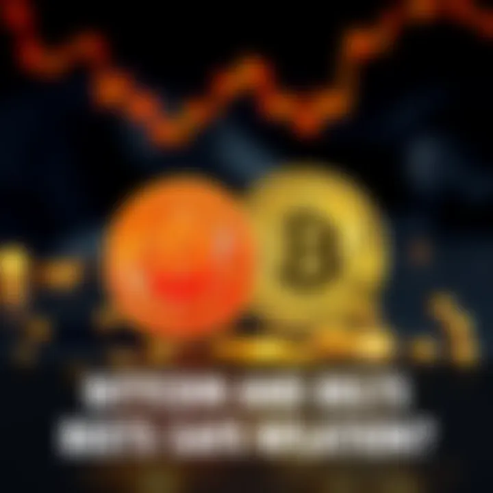 A visual comparison of Bitcoin and gold coins, highlighting their roles in investment and inflation protection.