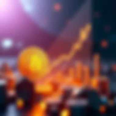 A visual representation of Bitcoin's rising value with a graph showing upward trends, symbolizing its potential as a safe investment.