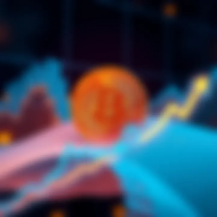 A Bitcoin symbol surrounded by a rising growth chart, symbolizing its popularity among investors in 2026.