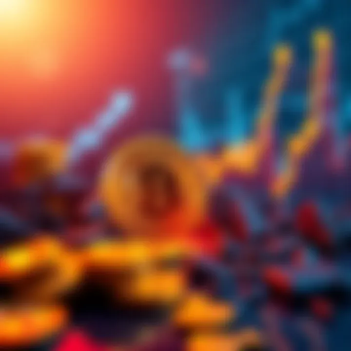Bitcoin Growth and Investment Gains Graph showing rising Bitcoin prices alongside MSTR's investment performance