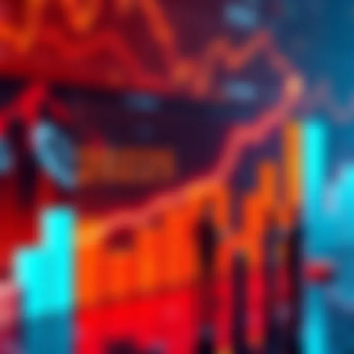 Graph showing upward trend in Bitcoin investments for 2025 with icons of people discussing strategies