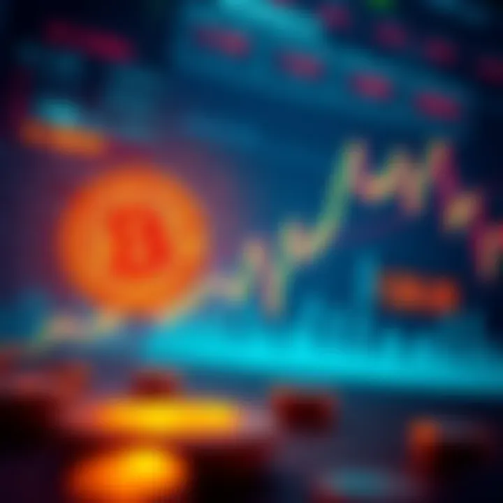 Chart showing Bitcoin price fluctuations with a focus on potential market manipulation and retail investor worries.