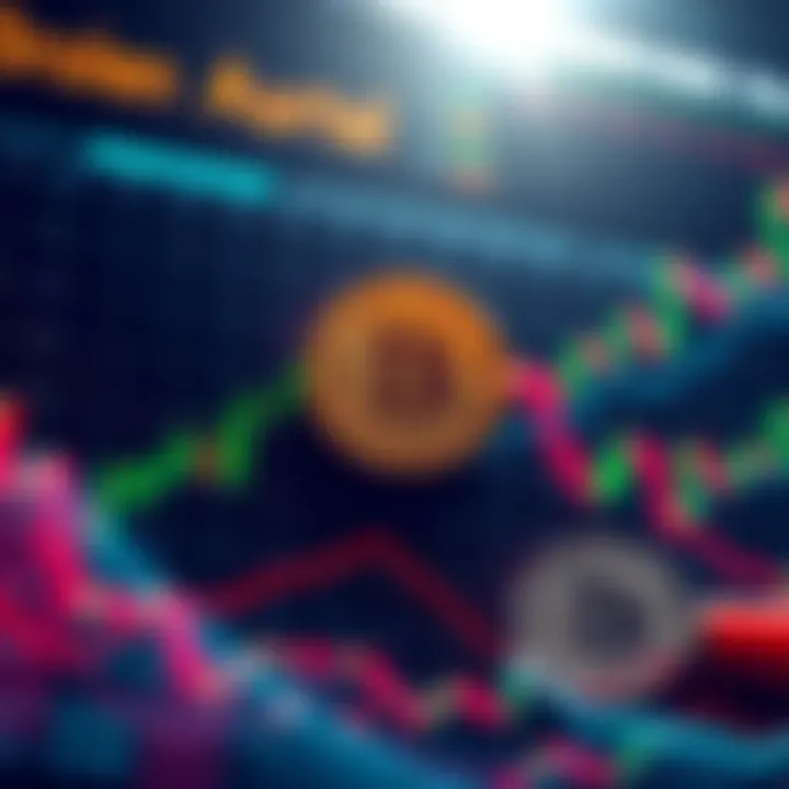 A visual representation of Bitcoin charts showing stability amid regulatory news, symbolizing long-term investment strategies like dollar-cost averaging.