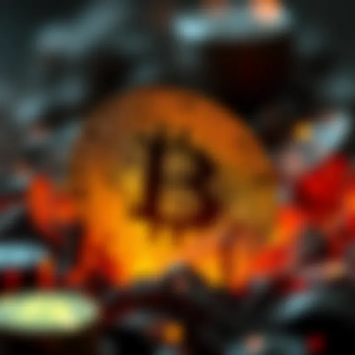 A digital representation of the Bitcoin logo with a graphic showing 20 million Bitcoins mined, highlighting the significance of this event in cryptocurrency.