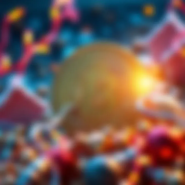 Bitcoin milestone celebration A digital representation of the 20 millionth Bitcoin being mined, with festive graphics and a golden Bitcoin symbol prominently featured.