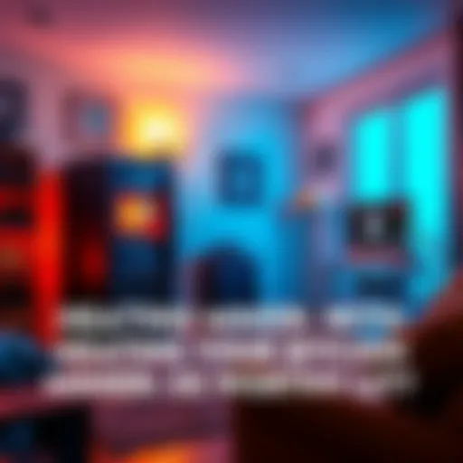 A bitcoin miner setup in a living room, generating heat while connected to a computer
