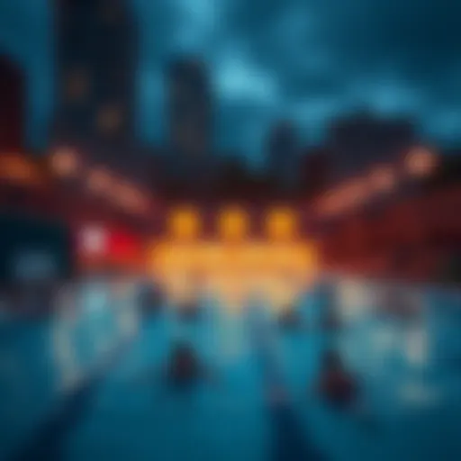 Bitcoin miners heating a public pool in Vancouver, surrounded by people enjoying the water