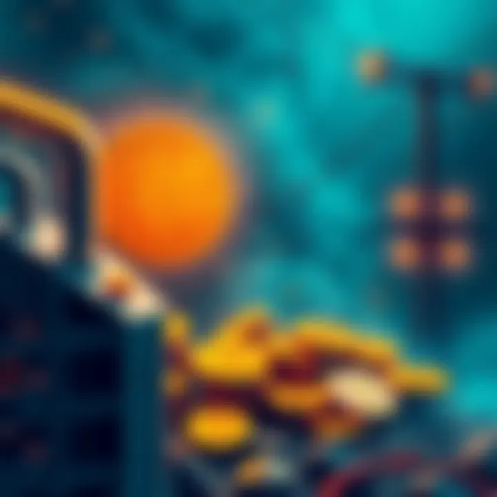 Bitcoin Mining Costs Illustration showing the high costs of Bitcoin mining ranging from $34,000 to $70,000 with symbols of mining equipment and electricity.