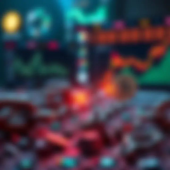 A graphic showing the decline of Bitcoin mixing, with a broken chain symbolizing privacy issues and advanced analysis tools in the background.