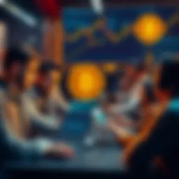 Newcomers to Bitcoin in 2026 A group of people learning about Bitcoin with laptops and charts