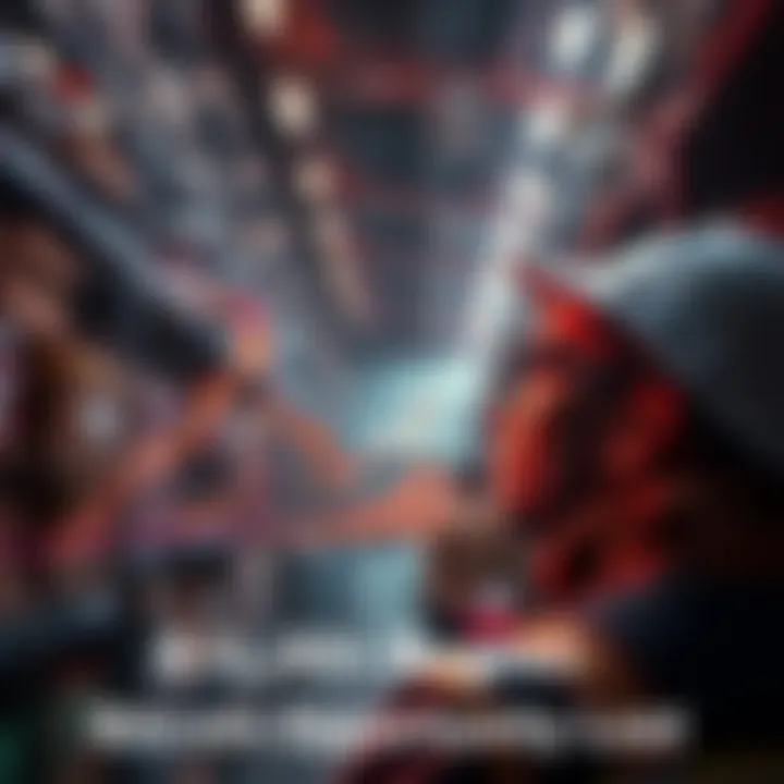 A warehouse worker reflects on a Bitcoin chart showing significant growth, illustrating the regret of a missed investment opportunity