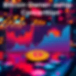 A graph showing five major Bitcoin holders controlling 22% of the total supply, with visual representation of market impact.