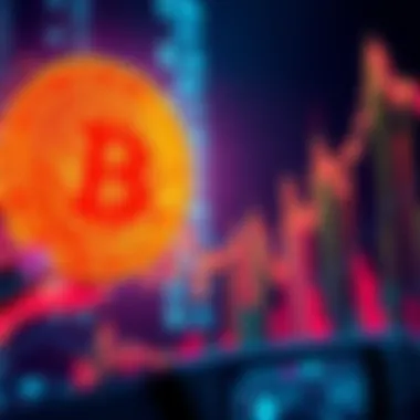 Former Binance CEO predicts Bitcoin reaching $1 million, with a rising Bitcoin chart in the background
