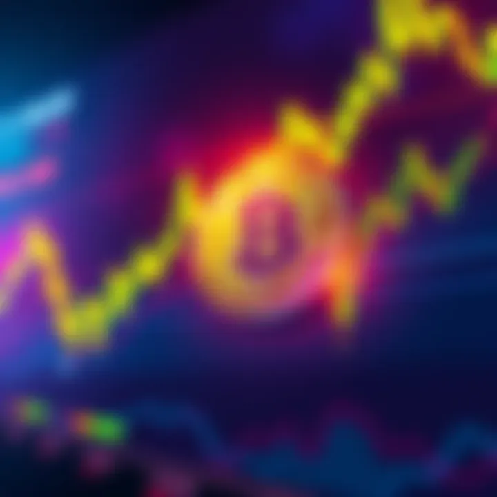 A chart showing Bitcoin's price fluctuating around $88,000 with ups and downs, indicating market volatility.