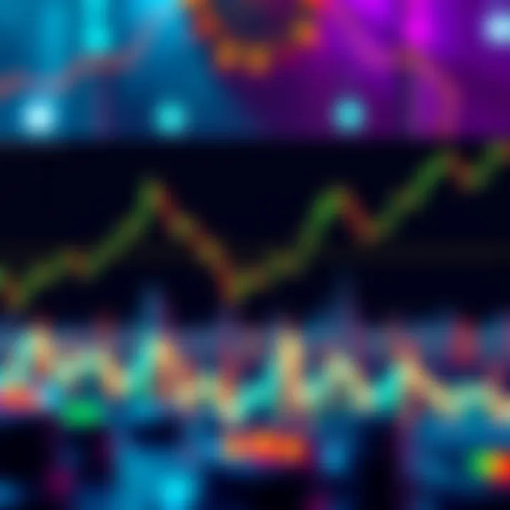 A chart showing Bitcoin's price fluctuating between $57k and $87k, indicating potential market instability.