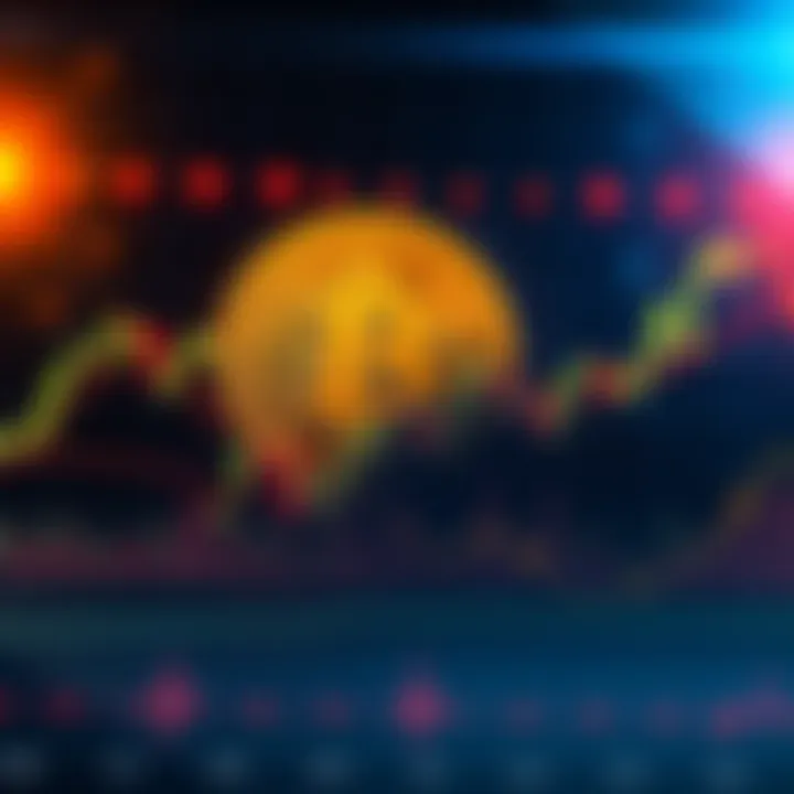 A chart showing Bitcoin price stagnating around 69k with market indicators below it