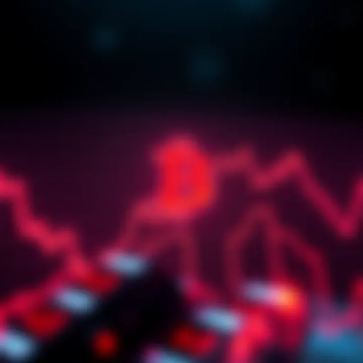 Bitcoin Price Chart A line graph showing Bitcoin's price trend with five consecutive months of decline and a potential rise anticipated.