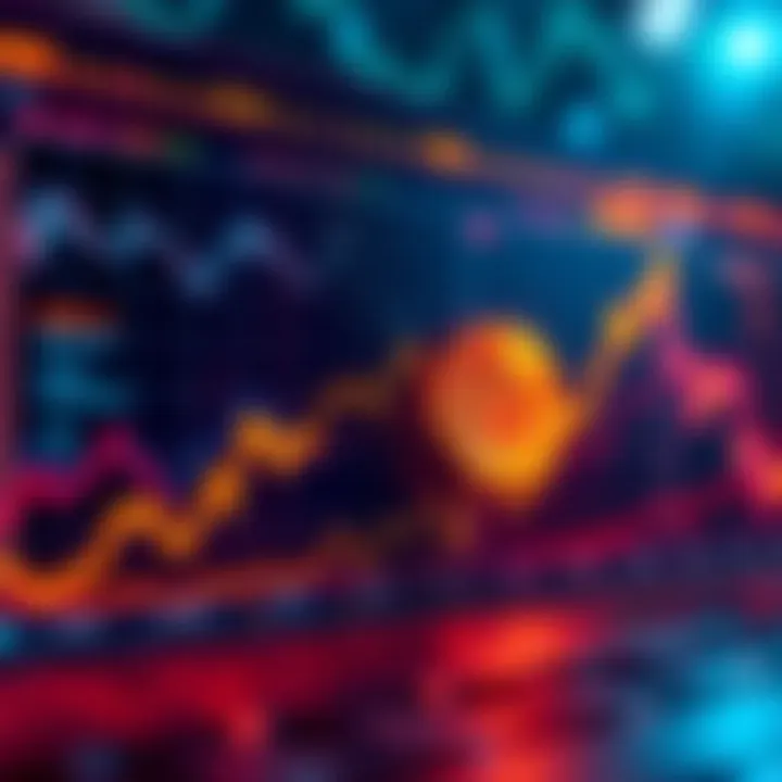 A line chart showing Bitcoin price trends for 2026 with upward movement and market indicators