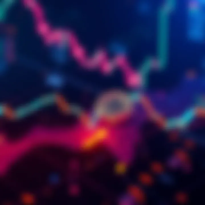 A Bitcoin price chart showing a downward trend, highlighting the recent drop in Coinbase premium, indicating potential challenges for investors.