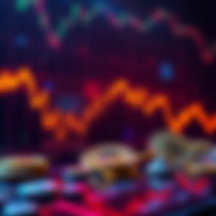 Graph showing Bitcoin's price drop and potential recovery, with a focus on investment strategies like dollar-cost averaging.