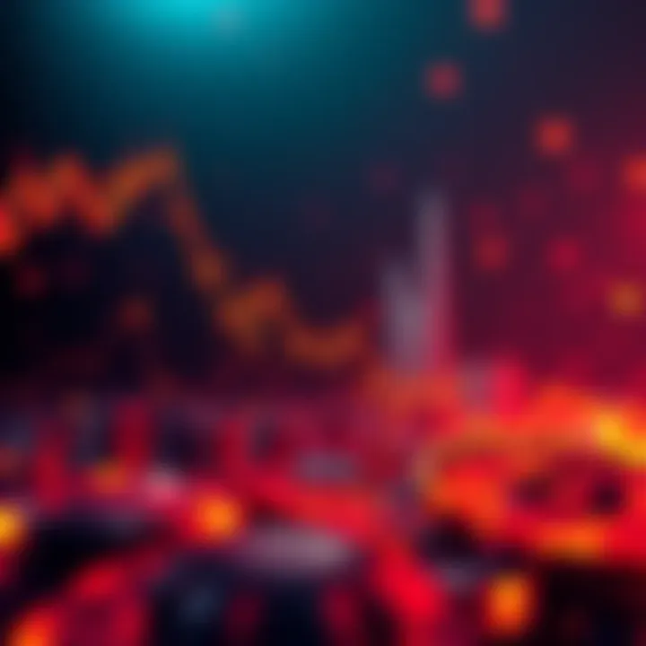 Graph showing a decline in Bitcoin prices below $92,000 with liquidations marked