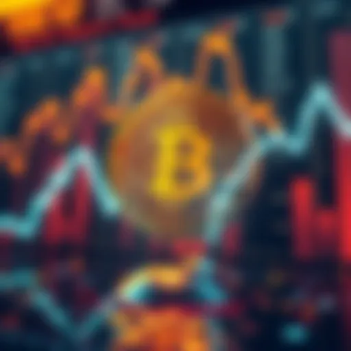 A graphic showing Bitcoin's price falling below $80,000 with inflation indicators in the background.