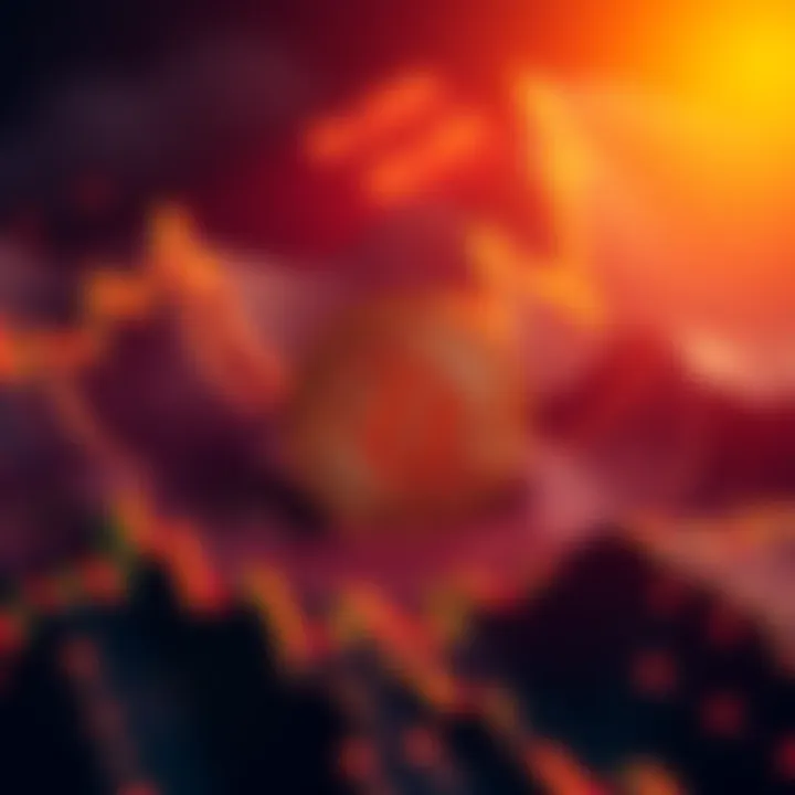 Graph showing Bitcoin price trending downwards with a $90K mark highlighted