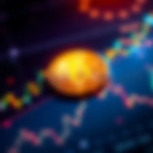 A graph showing a steep decline in Bitcoin's price, indicating a sudden drop in the market.