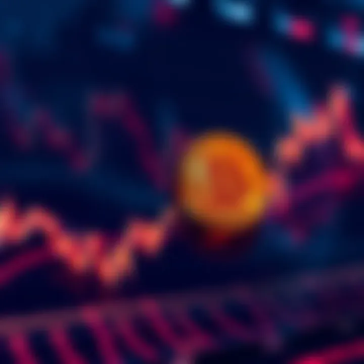 A graph showing Bitcoin price trends with institutional buying highlighted.