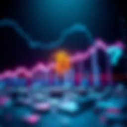 A visual representation of the Bitcoin price chart showing recent fluctuations with upward trends and a questioning sentiment in the background.