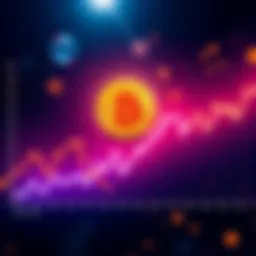 Graph showing predicted downward trend of Bitcoin prices until October 2026