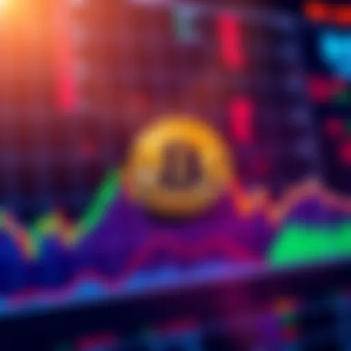 A chart showing Bitcoin's price trending downward with an RSI indicator showing signs of recovery.