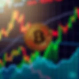 Graph showing Bitcoin's price jumping above $70K with bullish charts in the background