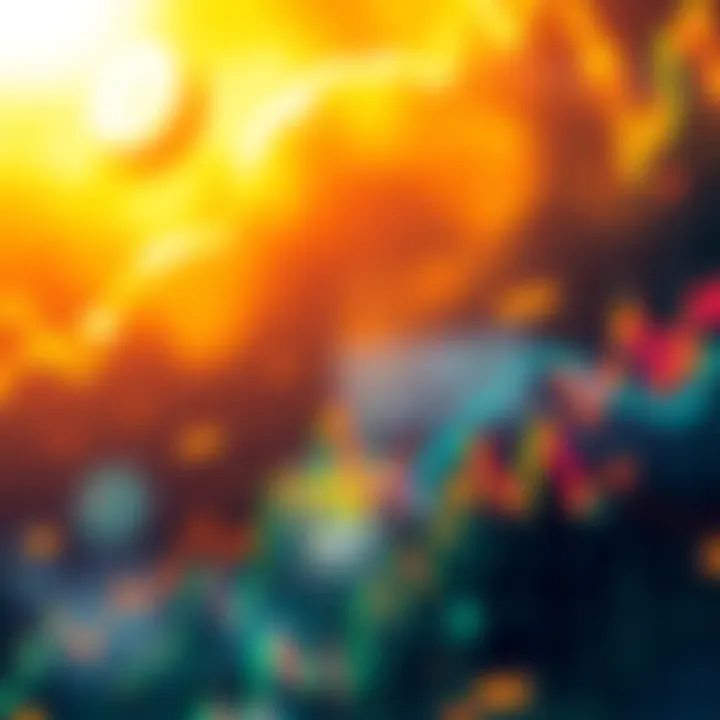 A fluctuating Bitcoin price chart with dramatic rises and falls, showing emotional reactions in the market.