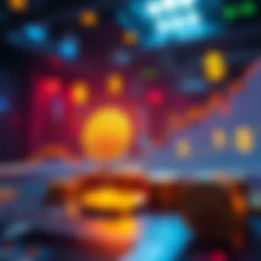 A graphic showing potential Bitcoin profits with rising prices from $107,000 to $120,000 and $130,000, featuring line graphs and dollar signs.